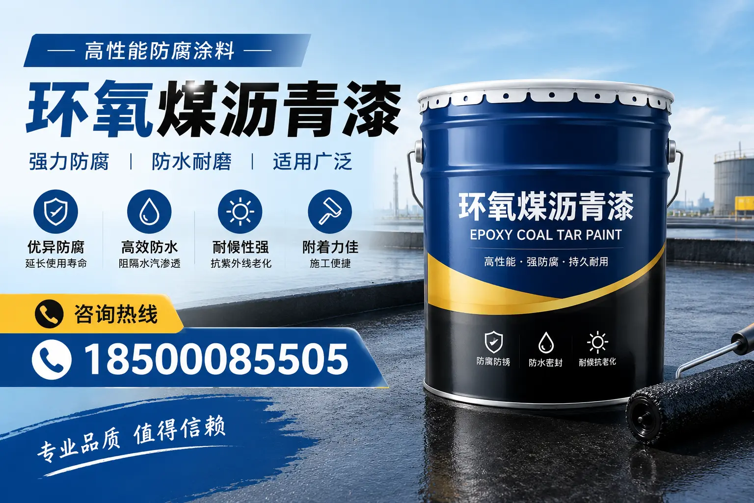 环氧煤沥青漆的主要成分与功能，肥乡用户深度了解